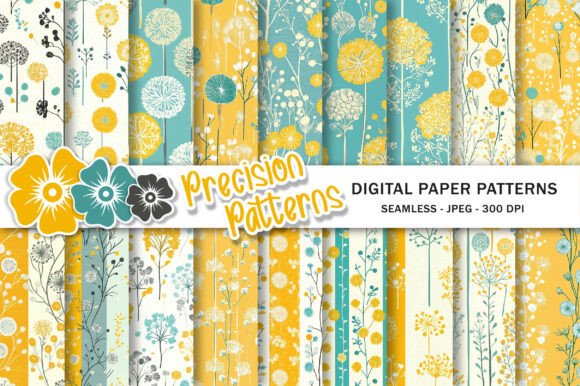 Download Dandelion Digital Scrapbook Paper Pack - Scrapbook Collection