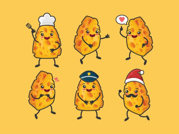 Download Cheese Character Parmesan - Cheese Collection