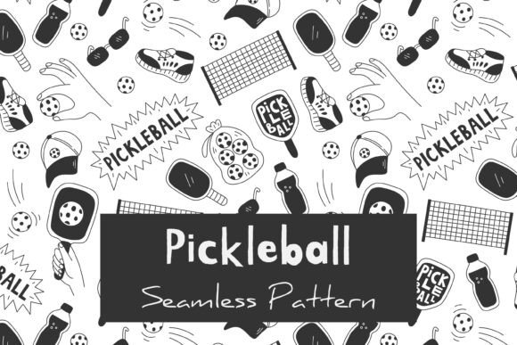 Download Pickleball Seamless Pattern - Premium Resources